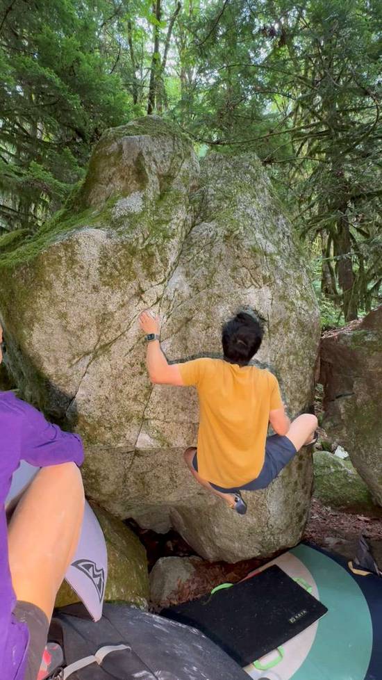 Ashlus v6, Squamish - Beta Video from sam.meow