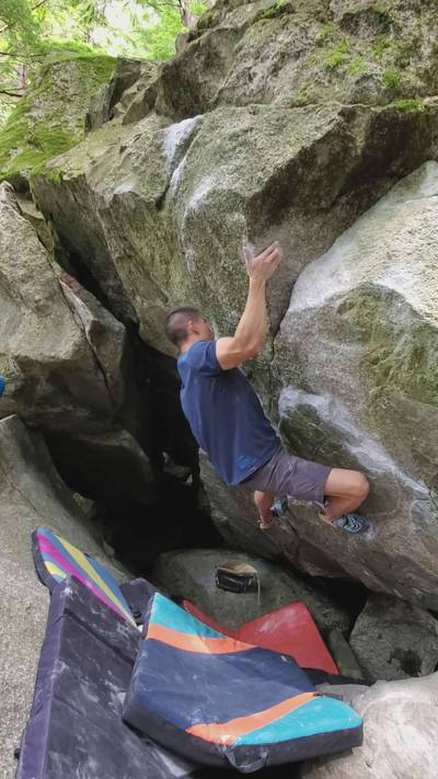 Sesame Street v9, Squamish - Beta Video from drjeffclimbs
