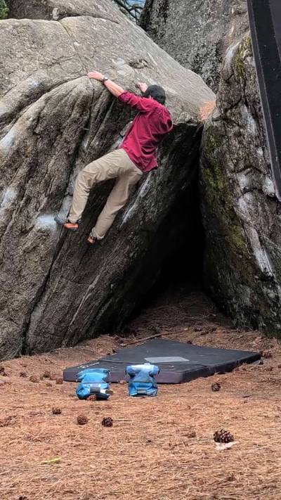 Alcove Center Variation v5, Leavenworth - Beta Video from phil_leaps_uphill