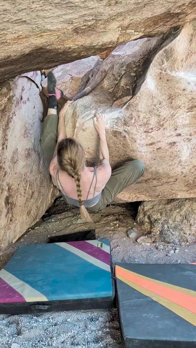 Campus Problem v5, Red Rock - Beta Video from CrimpDancer