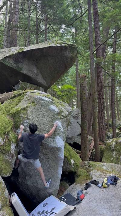 Trap Door v4, Squamish - Beta Video from climb_ryan