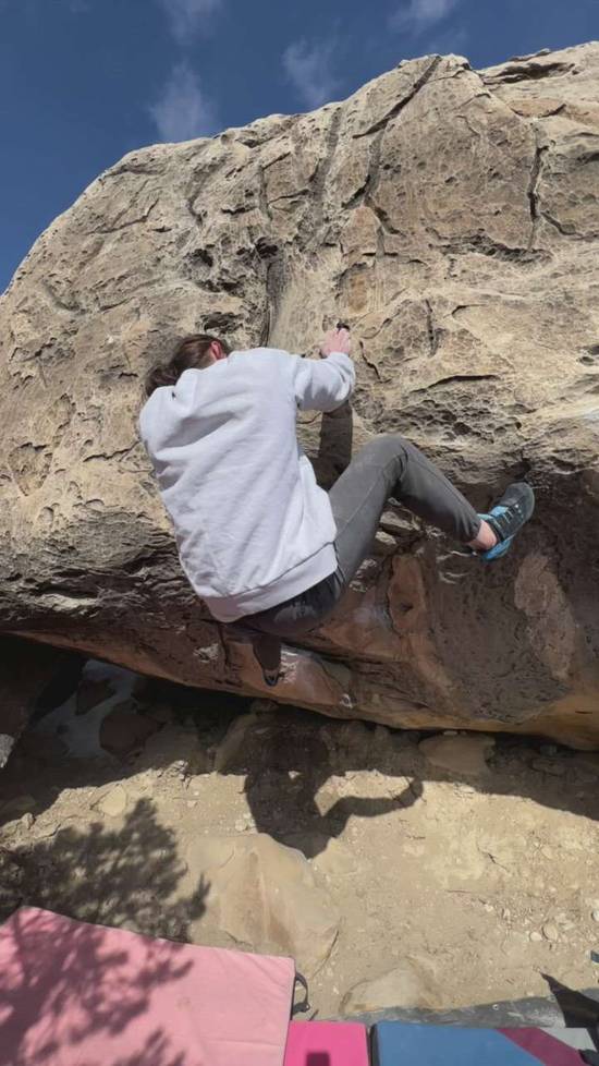 Warm Me Up Scotty v1, Joe's Valley - Beta Video from mylesclimbs