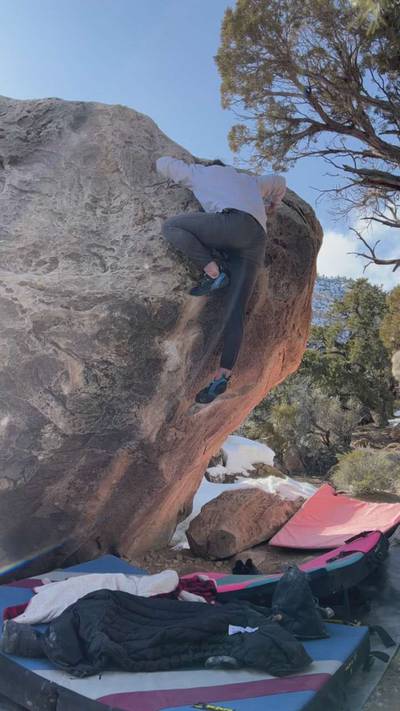 Sun In My Eyes v5, Joe's Valley - Beta Video from mylesclimbs