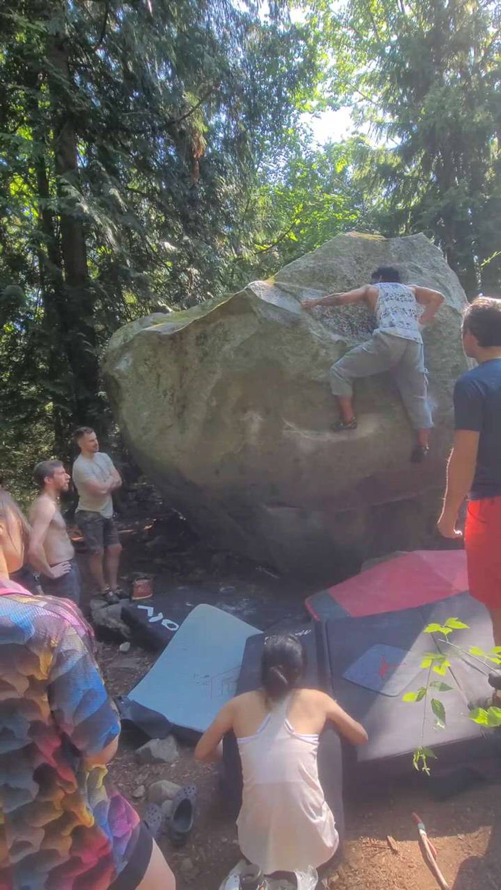 Coup De Grace v5, Vancouver - Beta Video from climbingsucks