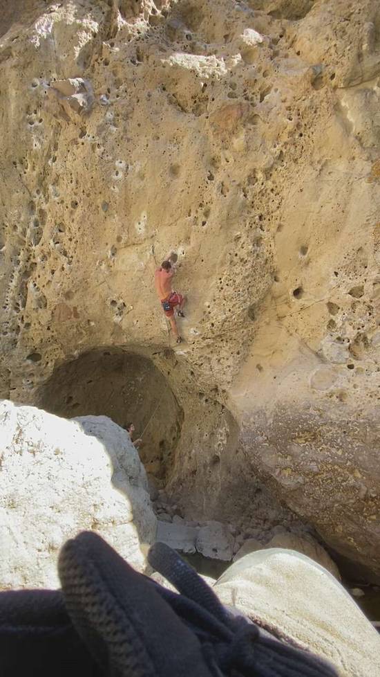 Urban Struggle 5.12a, Malibu - Beta Video from tjones9419