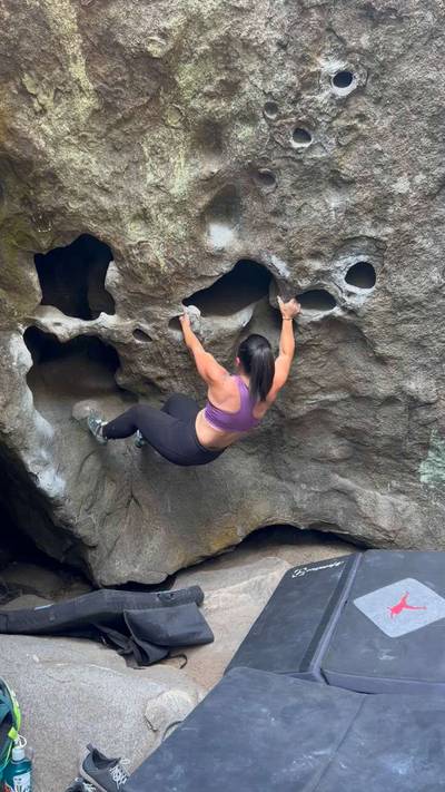 The Hueco Route v1, Leavenworth - Beta Video from robynpetrik