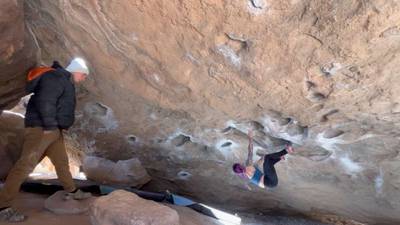 Baby Martini v6, Hueco Tanks - Beta Video from Caroleeena