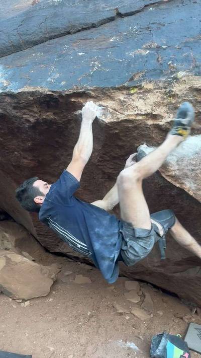 Thermal Detonator v10, Moe's Valley - Beta Video from Boulderman_Climbs