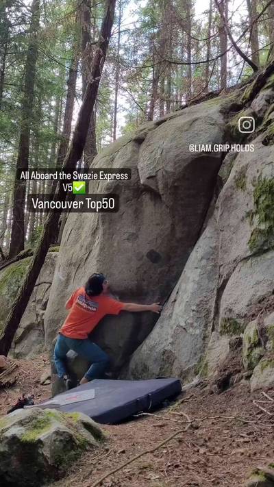 All Aboard the Swayze Express v3, Vancouver - Beta Video from Liam.grip.holds