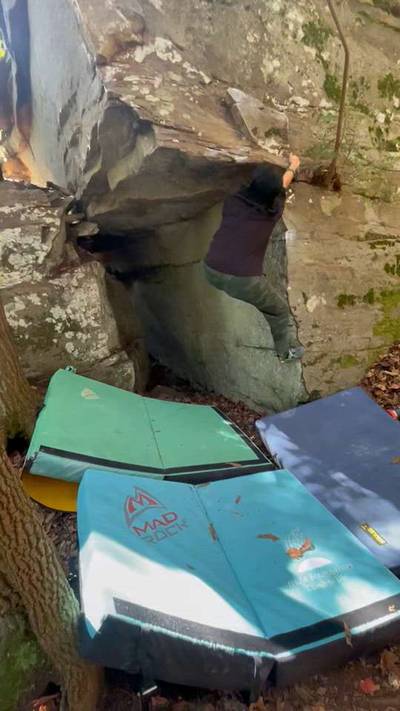 I Think I Like v1, New River Gorge - Beta Video from chalkupbitches