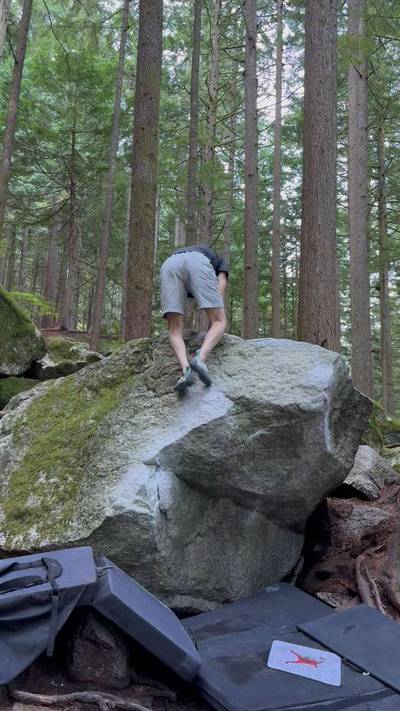 Tumbleweed v2, Squamish - Beta Video from climb_ryan