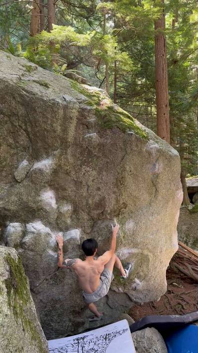 Dr. Bigglesworth v10, Squamish - Beta Video from climb_ryan