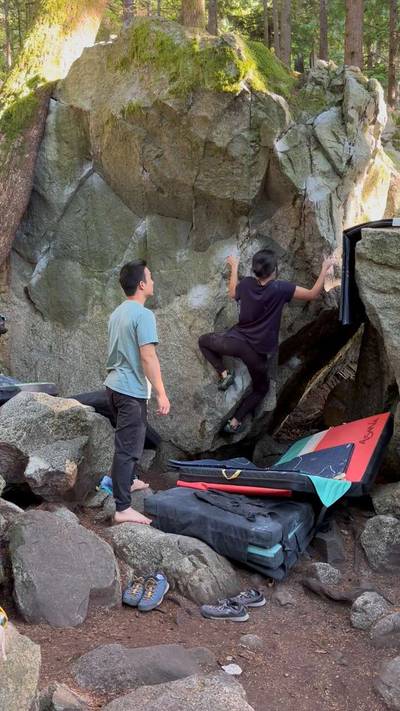 Choss-a-block v2, Squamish - Beta Video from slowballer