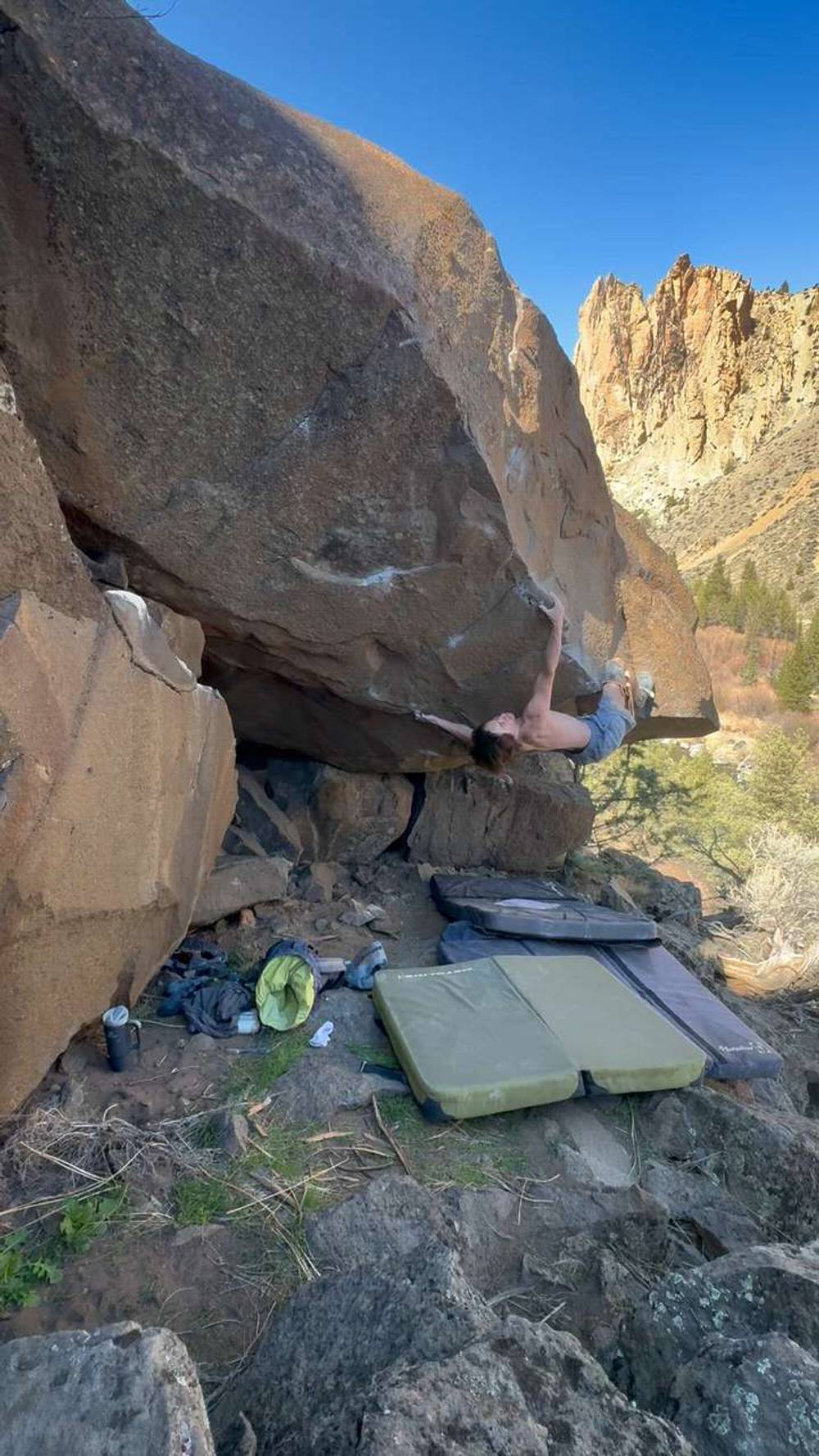 Jesse's Low Start v11, Smith Rock - Beta Video from vance_stanfield
