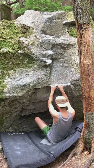 Stu's Dyke v0, Squamish - Beta Video from vjosh