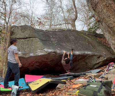 Slopers Malone v6, New River Gorge - Beta Video from Matei