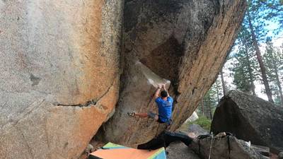 Gold Aid Line v10, Lake Tahoe - Beta Video from ZBOULDERS