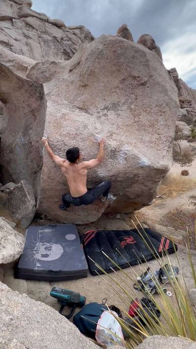 Misty Mountain v5, Joshua Tree - Beta Video from Pebble_Ascender