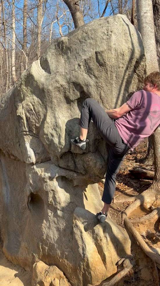 Bart v1, Rumbling Bald - Beta Video from griffin.climbs
