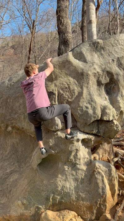 Marge v1, Rumbling Bald - Beta Video from griffin.climbs
