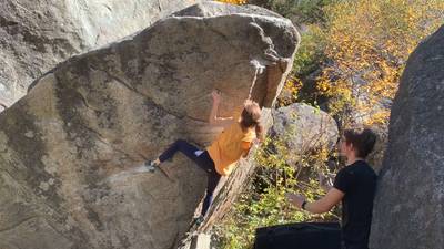 The White Arete v5, Leavenworth - Beta Video from nicolemaksi