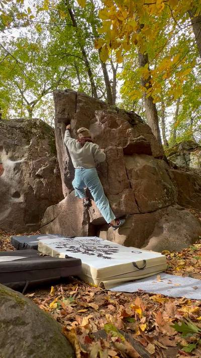 Corner Crack v1, Devil's Lake - Beta Video from crimpinaintEZY