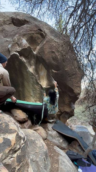Watermark v5, Red Rock - Beta Video from shanslowclimbs