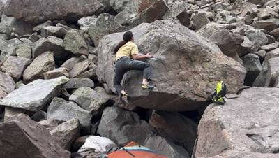 Gman Egg v8, Big Cottonwood Canyon - Beta Video from adenparker