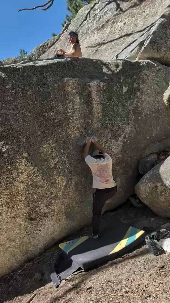 Gypsy's Face v2, Black Mountain - Beta Video from BigDaddyClimbs
