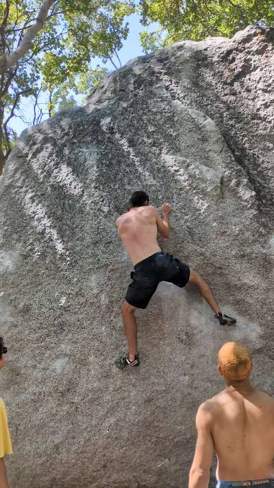 Mr. Smiley v6, Little Cottonwood Canyon - Beta Video from gabepizz