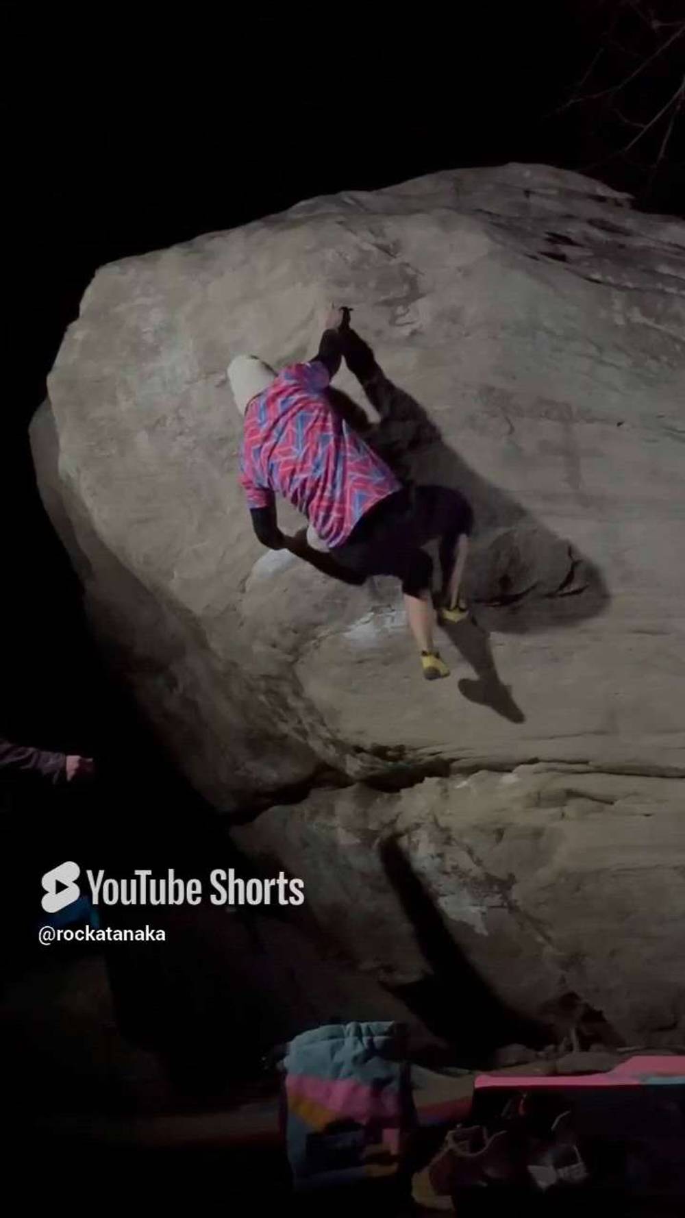 Lunatic Arete v3, Boone - Beta Video from RockaTanaka