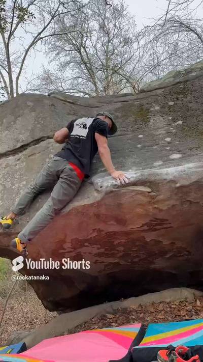 Lip Lock v4, New River Gorge - Beta Video from RockaTanaka