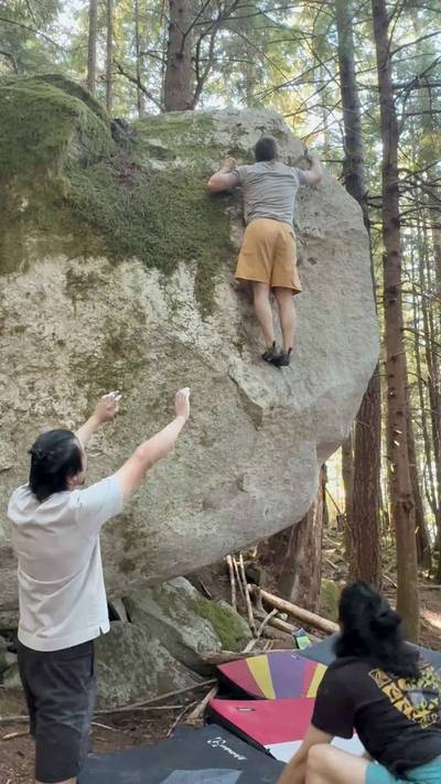 Bad Home Haircut v7, Squamish - Beta Video from CarsonClimbs