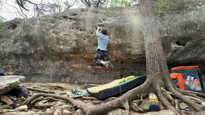 Abash v3, Rogers Park - Beta Video from sweatypalmsclimber