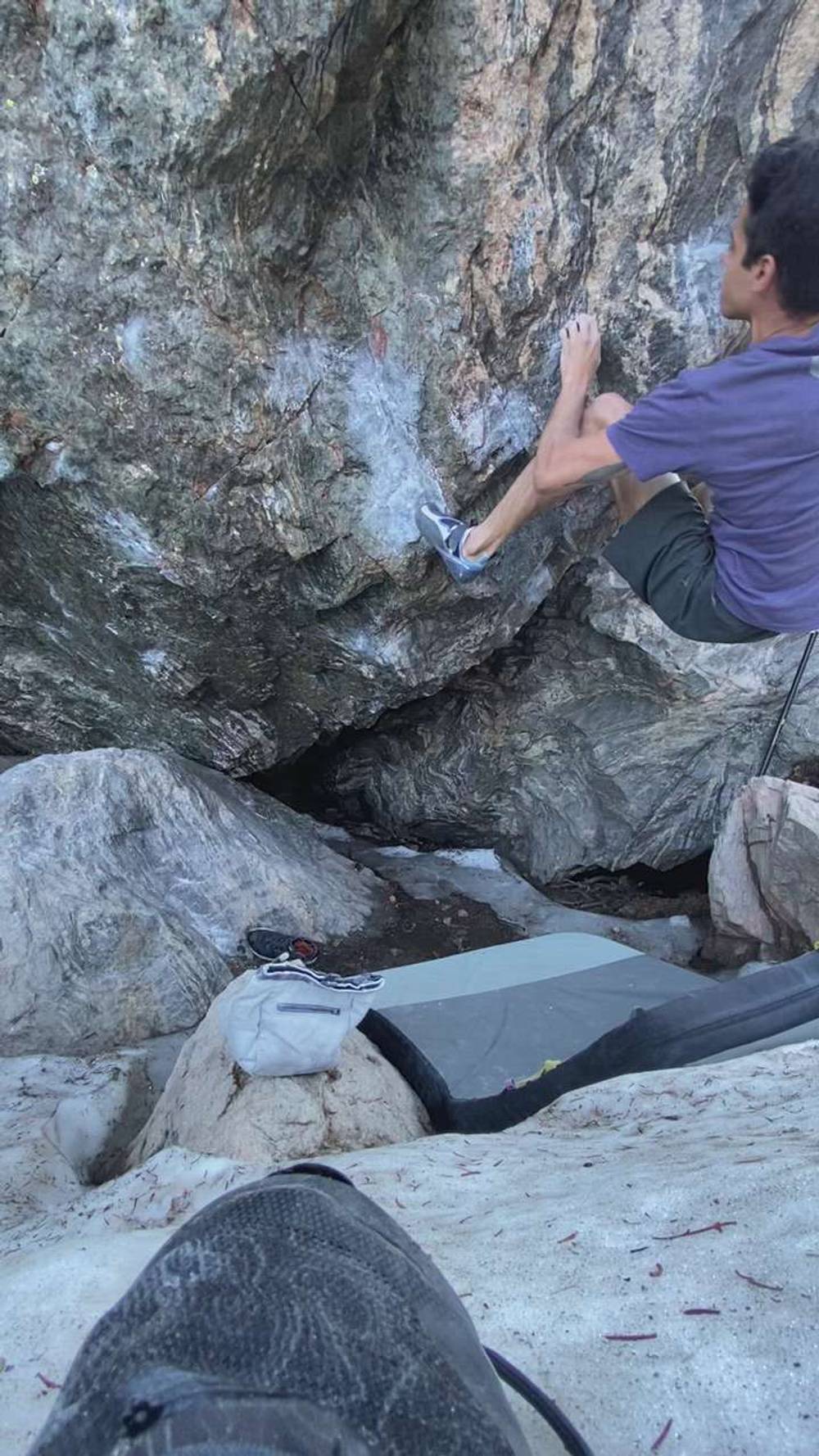 Dave's Arete v8, Rocky Mountain National Park - Beta Video from jonkalantar