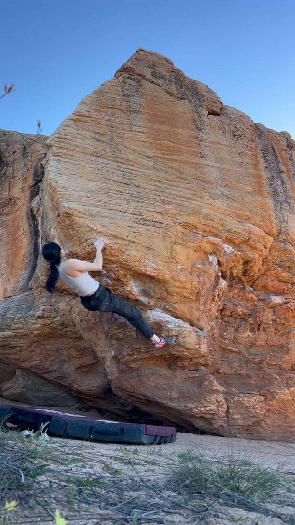 Trackside Arete v5, Rocklands - Beta Video from selynna