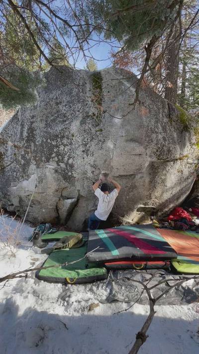 Race Against Time v9, Lake Tahoe - Beta Video from ZBOULDERS