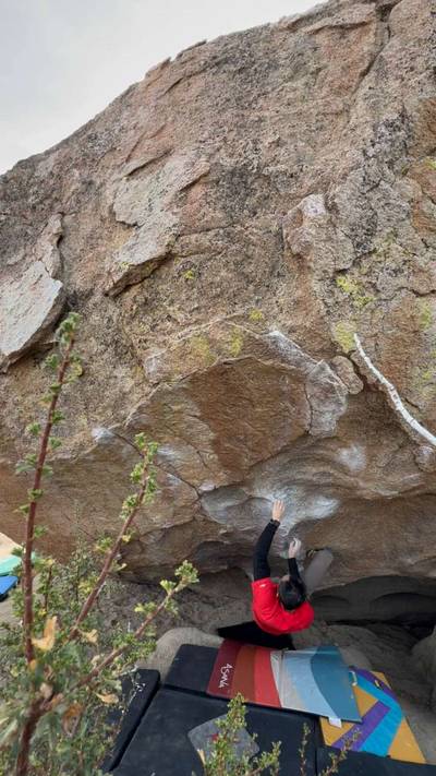 Cave Route v6, Bishop - Beta Video from Rising