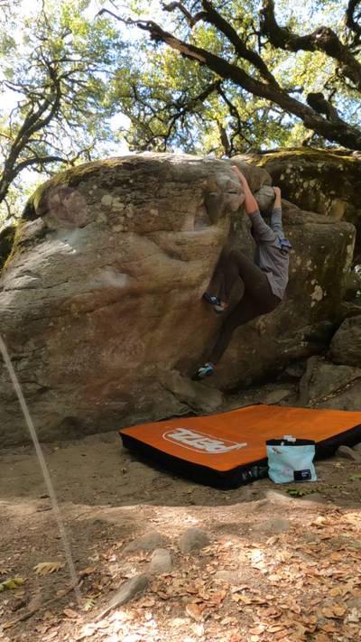 Beak Traverse v3, Castle Rock State Park - Beta Video from PebbleHugger