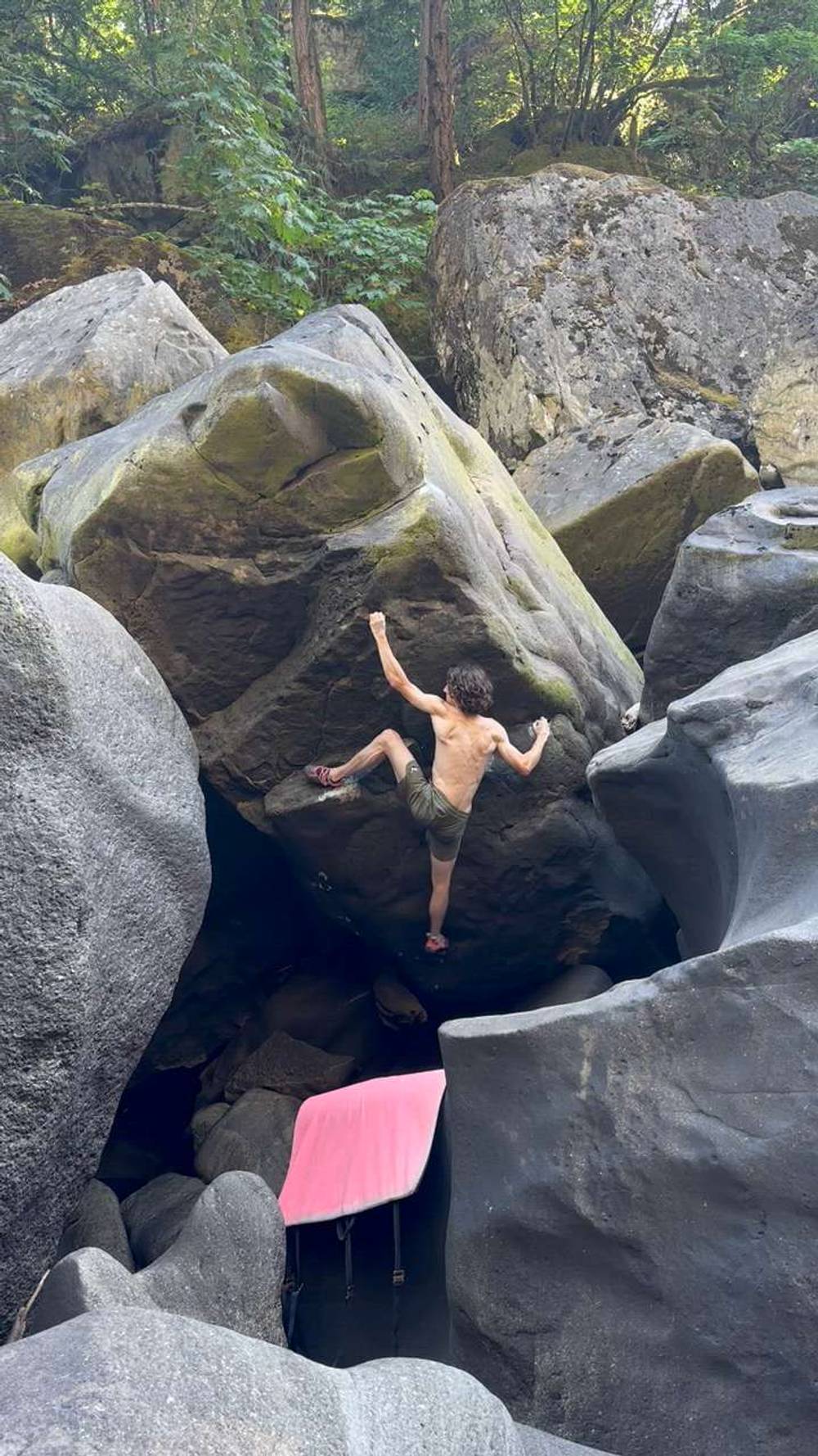 Clairvoyance v6, Nanaimo - Beta Video from Jarinclimbs