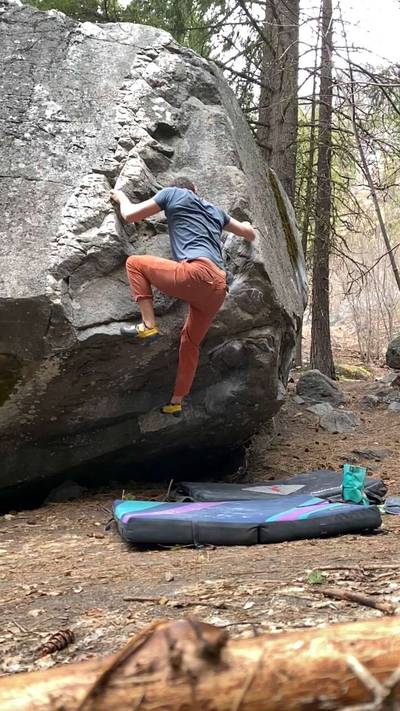 Played Like A Poop Butt Sit v6, Leavenworth - Beta Video from RileyNat