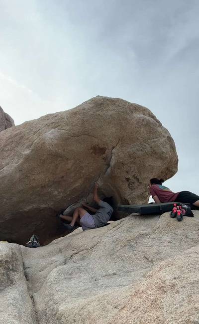 Ryan Roof v5, Joshua Tree - Beta Video from me.climb.rock
