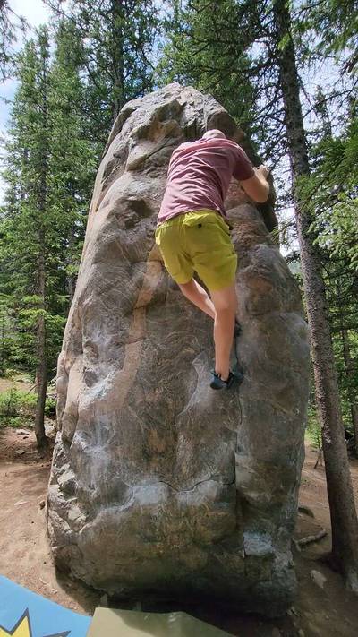 Warm Up Arete v3, Guanella Pass - Beta Video from Farkus