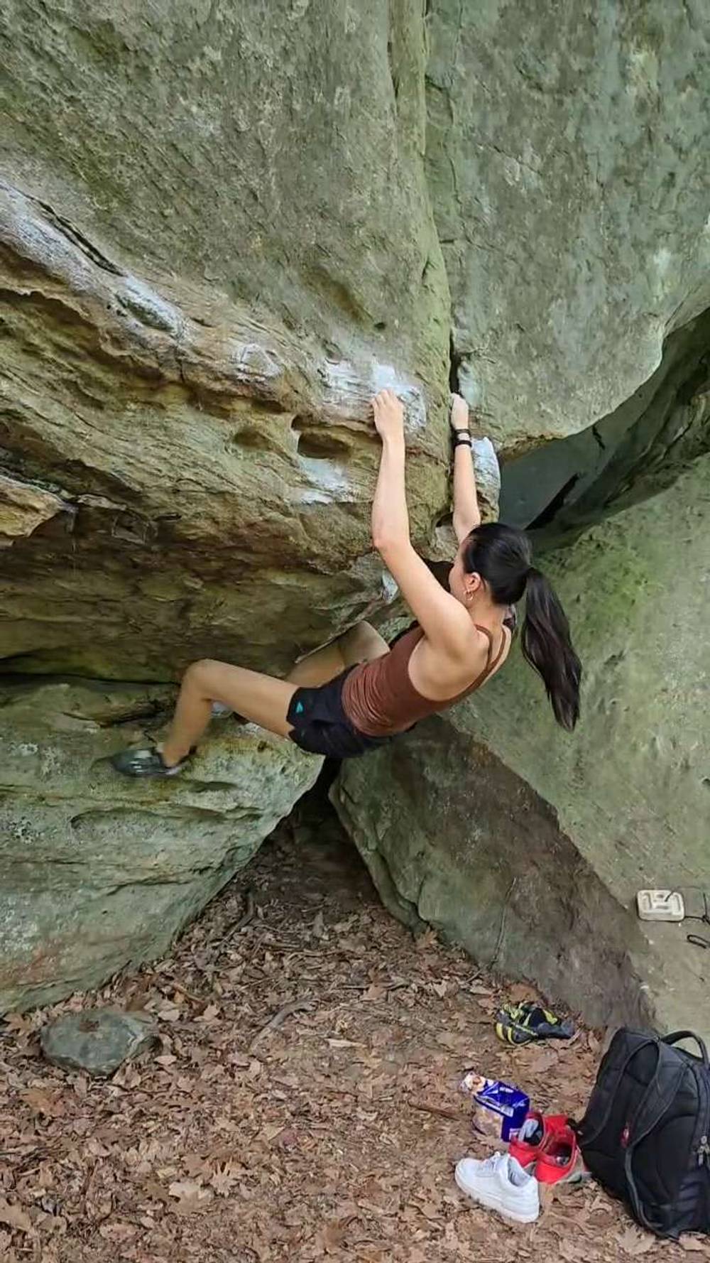 The Why Not Traverse v1, Coopers Rock - Beta Video from rockmolester6767