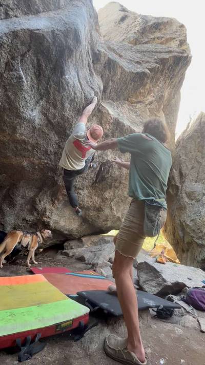 Ludders Pinch v6, Mt. Blue Sky - Beta Video from Gypsy_Climber