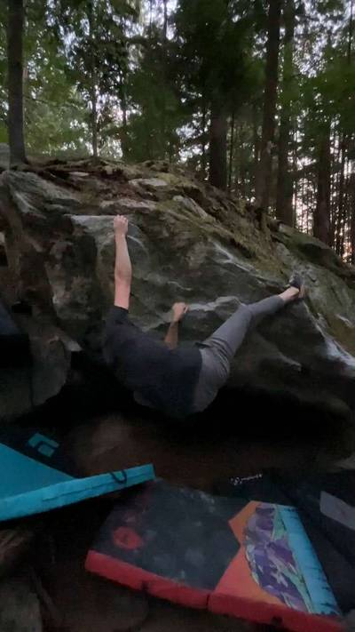Bo Jo Jones v3, Squamish - Beta Video from mattfischerclimbs