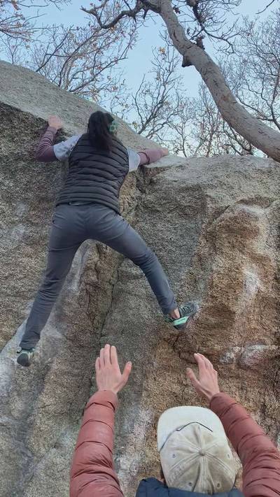 Twisted v4, Little Cottonwood Canyon - Beta Video from anniemng