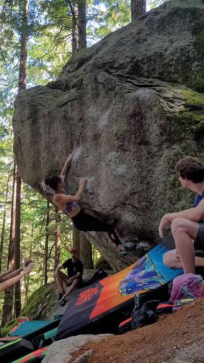 Shanksville v8, Squamish - Beta Video from NatashaB