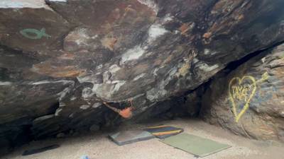 Schist Cave Tour v7, Leavenworth - Beta Video from thatclimbwasass