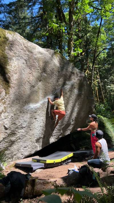 Japanese Cowboy v5, Squamish - Beta Video from onassisclimbs